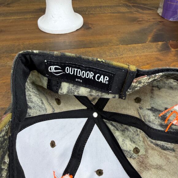 Chris Stapleton Embroidered Mossy Oak Break-Up Camo Hat Adjustable Strap - Picture 8 of 9